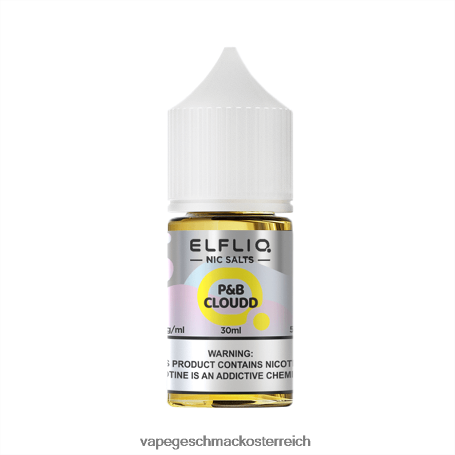 P & B Cloudd ZD02Z621 ELFBAR ELFLIQ Nic Salt 30ml