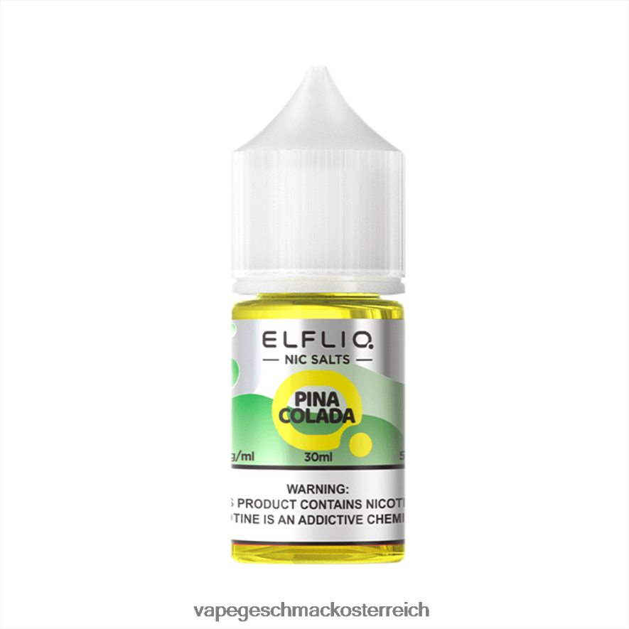 Pina Colada ZD02Z623 ELFBAR ELFLIQ Nic Salt 30ml