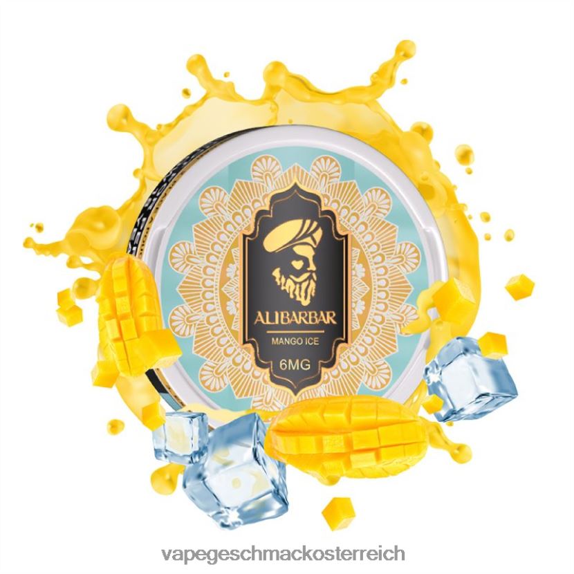 Vape Automat - Alibarbar Nikotinbeutel Mango-Eis P268ZR87