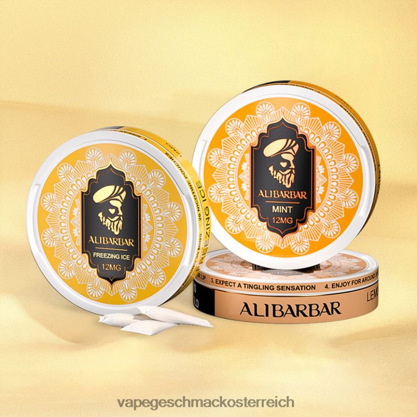 Vape Geschmack - Alibarbar Nikotinbeutel Kirschgranatapfel P268ZR82