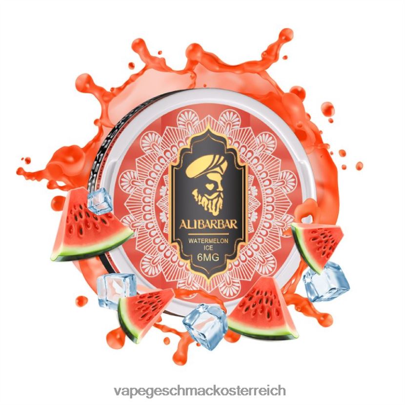 Vape Geschmack - Alibarbar Nikotinbeutel Wassermeloneneis P268ZR94