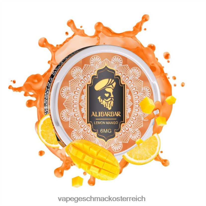 Vape Geschmack - Alibarbar Nikotinbeutel Zitronenmango P268ZR86