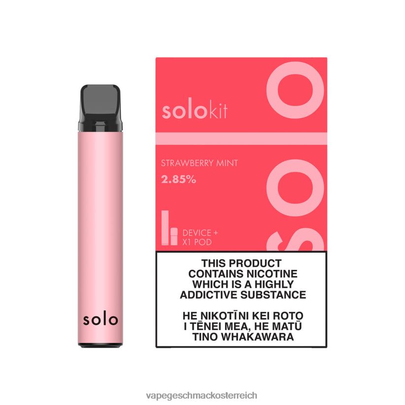 Vape Shop Wien - Solo Pod-Kit D288XL41 Erdbeerminze
