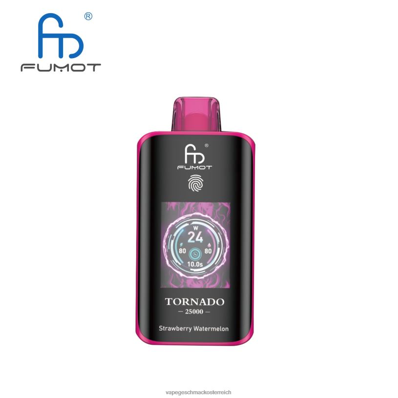 Einweg Vape Österreich - Erdbeerwassermelone Fumot Tornado 25000 Einweg-Vaporizer 8066N16