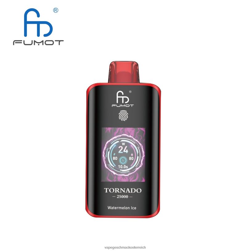 Einweg Vape Österreich - Wassermeloneneis Fumot Tornado 25000 Einweg-Vaporizer 8066N12