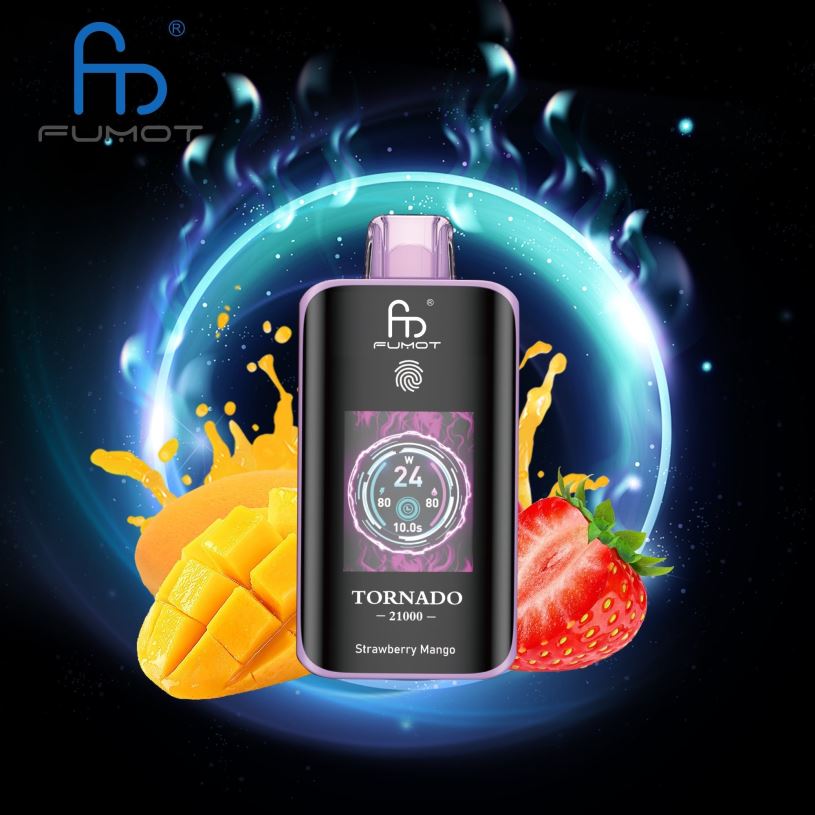 Vape Automat - Erdbeer-Mango Fumot Tornado 25000 Einweg-Vaporizer 8066N11