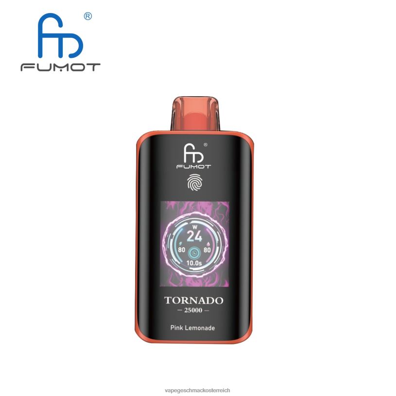 Vape Geschmack - rosa Limonade Fumot Tornado 25000 Einweg-Vaporizer 8066N10