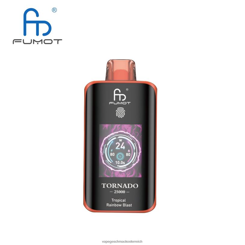 Vape Shop Wien - tropische Regenbogenexplosion Fumot Tornado 25000 Einweg-Vaporizer 8066N13