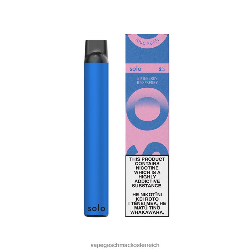 Vape Automat - Solo Einweg-Vape-Paradies-Kollektion D288XL19 Blaubeer-Himbeere