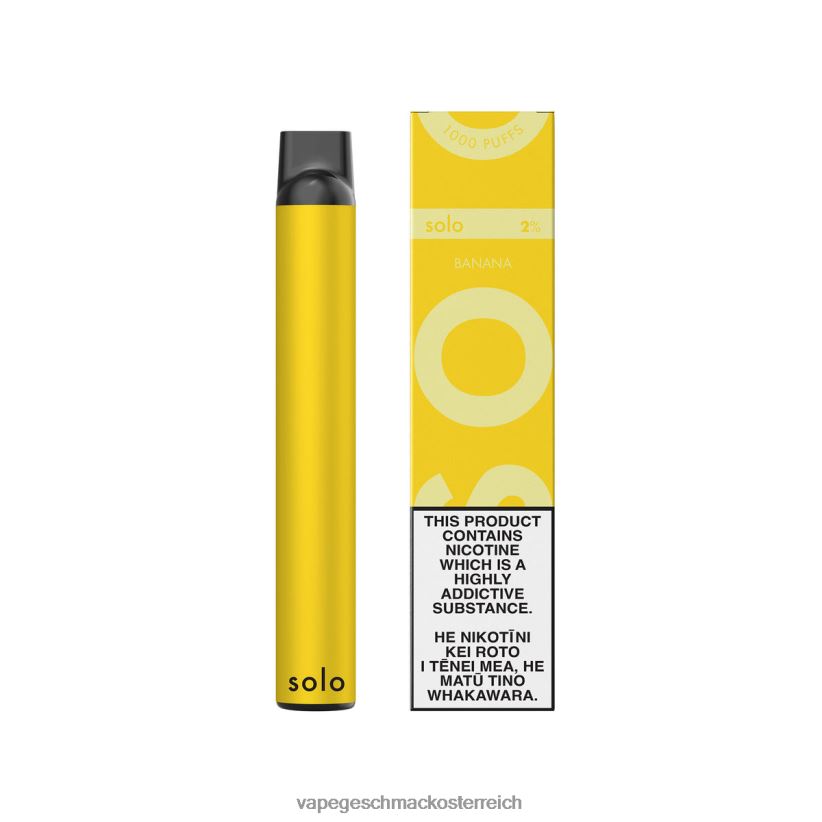Vape Automat - Solo Einweg-Vapor D288XL11 Banane