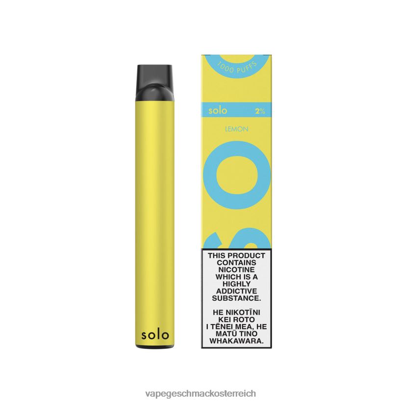 Vape Automat - Solo Einweg-Vapor D288XL15 Zitrone