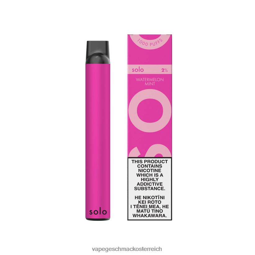Vape Geschmack - Solo Einweg-Vapor D288XL2 Wassermelonenminze