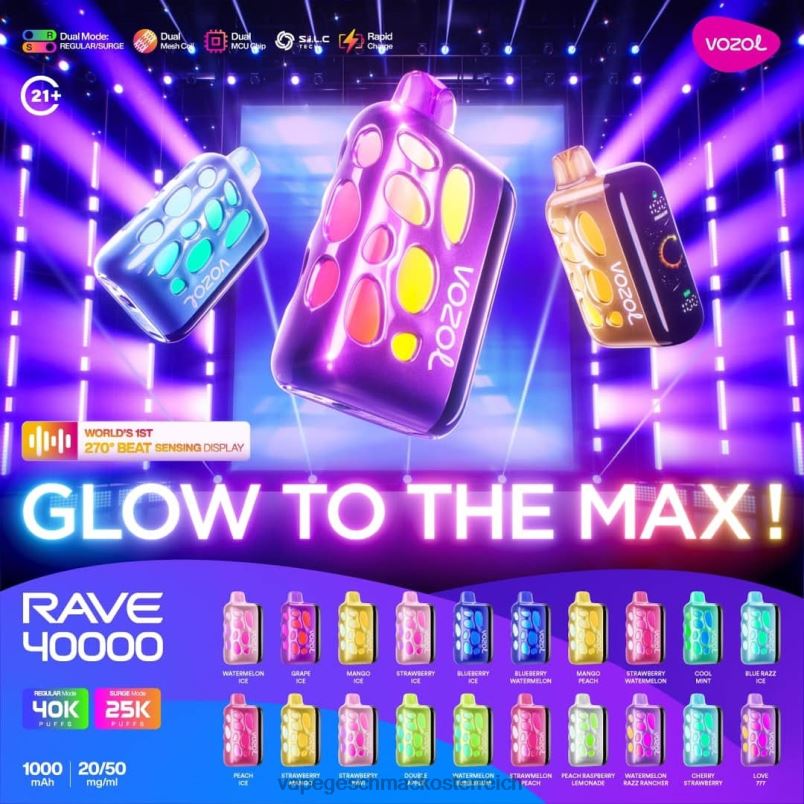 X28801 Vozol Rave 40000
