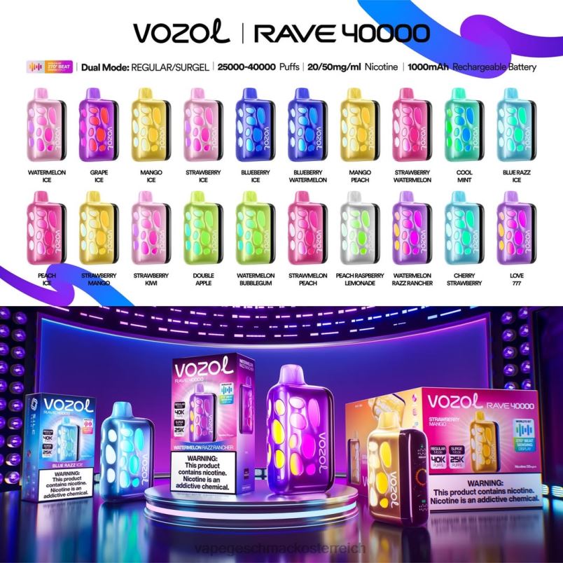 X28801 Vozol Rave 40000