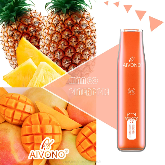 Einweg Vape Österreich - Mango-Ananas Aivono AIM CAT 400 400B340