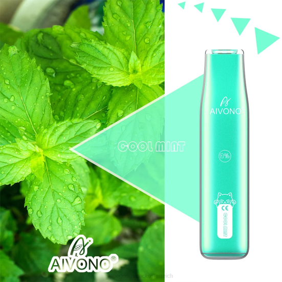 Einweg Vape Österreich - kühle Minze Aivono AIM CAT 400 400B336