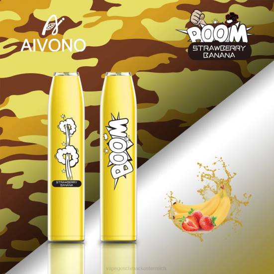 Vape Automat - Erdbeerbanane Aivono AIM BOOM 600 400B363
