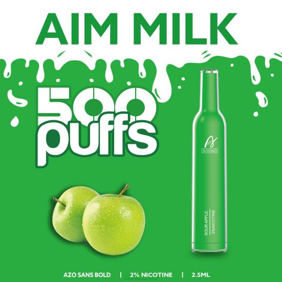 Vape Automat - saurer Apfel Aivono AIM MILK 500 400B267