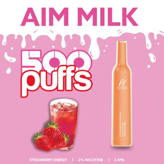 Vape Geschmack - Erdbeerenergie Aivono AIM MILK 500 400B266