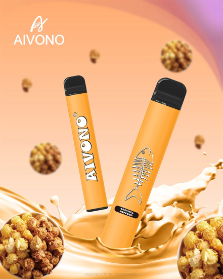 Vape Geschmack - Karamell-Popcorn Aivono AIM FISHBONE 600 400B286