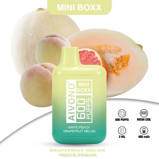 Vape Shop Wien - weiße Pfirsich-Grapefruitmelone Aivono AIM MINI BOXX 600 400B241
