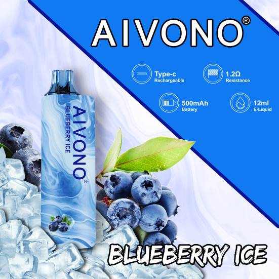 Einweg Vape Österreich - Blaubeereis Aivono AIM GUN 7000 400B104