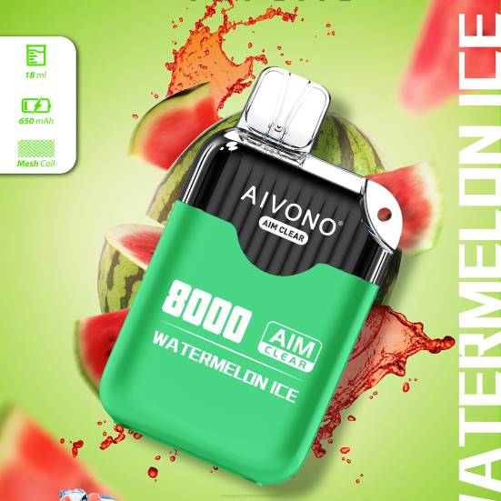 Einweg Vape Österreich - Wassermeloneneis Aivono AIM CLEAR 8000 400B204