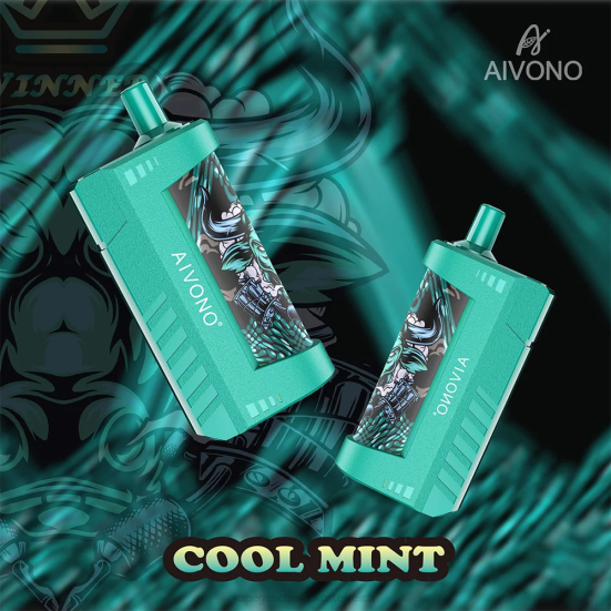 Einweg Vape Österreich - kühle Minze Aivono AIM WINNER 5000 400B124