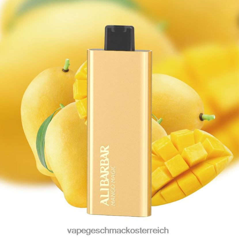 Vape Automat - Alibarbar Pandora 7000 Einweg-Vaporizer Mango-Magie P268ZR67