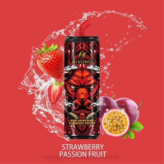 Vape Automat - Erdbeer-Passionsfrucht Aivono AIM WINNER 6000 Coca-Cola-Flaschen 400B115