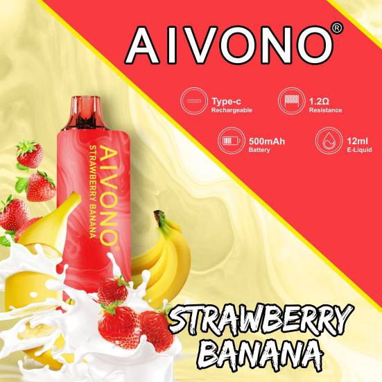Vape Automat - Erdbeerbanane Aivono AIM GUN 7000 400B107