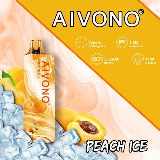 Vape Automat - Pfirsicheis Aivono AIM GUN 7000 400B103