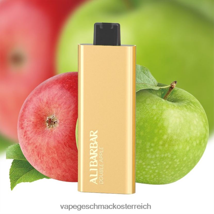 Vape Geschmack - Alibarbar Pandora 7000 Einweg-Vaporizer Doppelapfel P268ZR66