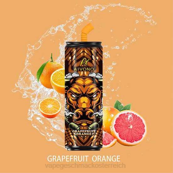 Vape Geschmack - Grapefruit-Orange Aivono AIM WINNER 6000 Coca-Cola-Flaschen 400B118