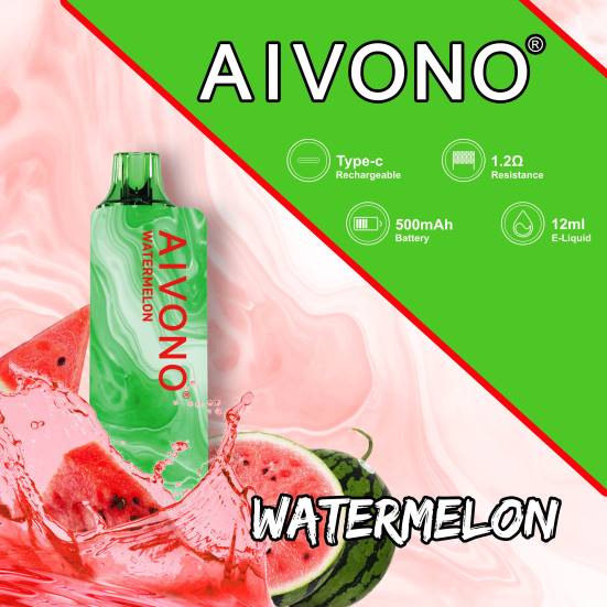Vape Geschmack - Wassermelone Aivono AIM GUN 7000 400B110