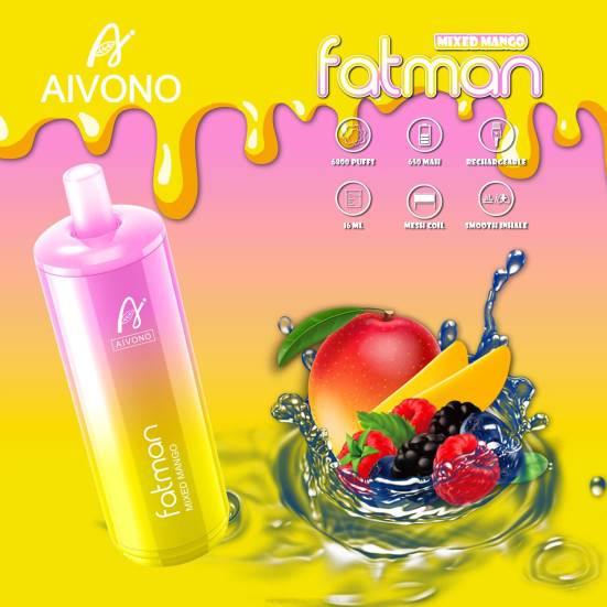 Vape Geschmack - gemischte Mango Aivono FATMAN 6800 400B26