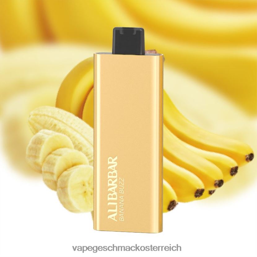 Vape Shop Wien - Alibarbar Pandora 7000 Einweg-Vaporizer Bananensummen P268ZR65