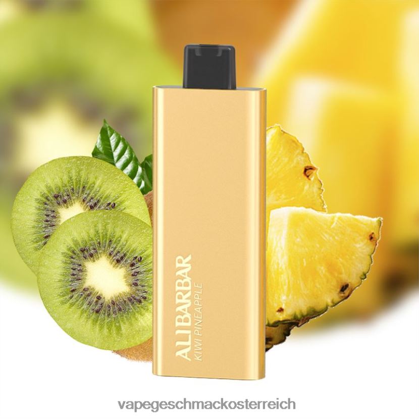 Vape Shop Wien - Alibarbar Pandora 7000 Einweg-Vaporizer Kiwi-Ananas P268ZR57