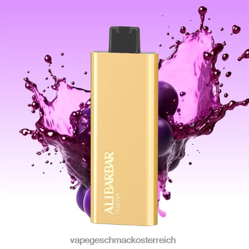 Vape Shop Wien - Alibarbar Pandora 7000 Einweg-Vaporizer Ribena P268ZR61