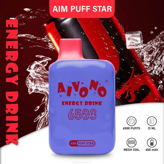 Vape Shop Wien - Energy-Drink Aivono AIM PUFF STAR 6500 400B293