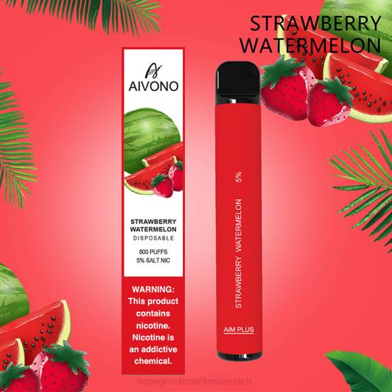 Einweg Vape Österreich - Erdbeerwassermelone Aivono AIM PLUS 800 400B196