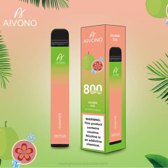 Einweg Vape Österreich - Guaveneis Aivono AIM PLUS 800 400B180