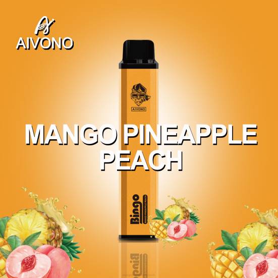 Einweg Vape Österreich - Mango-Ananas-Pfirsich Aivono AIM BINGO 4000 400B136