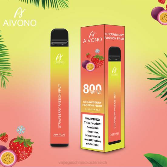 Vape Automat - Erdbeer-Passionsfrucht Aivono AIM PLUS 800 400B195
