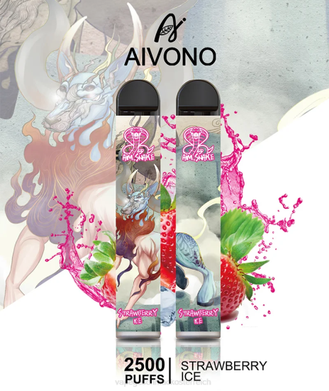 Vape Automat - Erdbeereis Aivono AIM SNAKE 2500 400B319