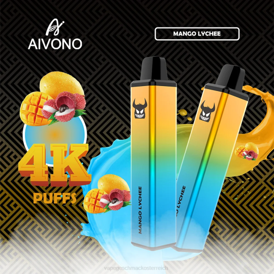 Vape Geschmack - Mango-Litschi Aivono AIM FREAK 4000 400B262
