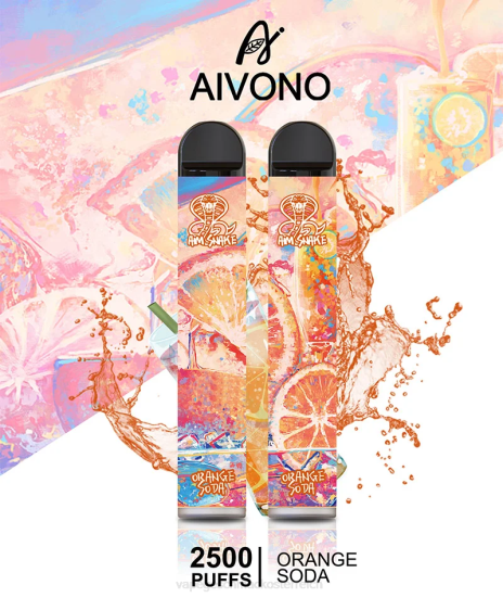 Vape Geschmack - Orangenlimonade Aivono AIM SNAKE 2500 400B314