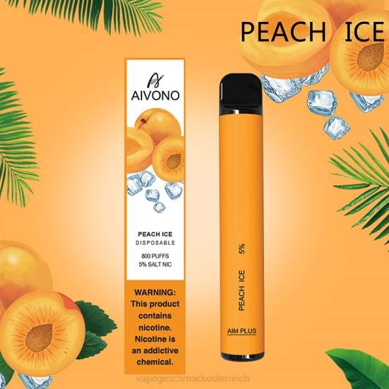 Vape Geschmack - Pfirsicheis Aivono AIM PLUS 800 400B190