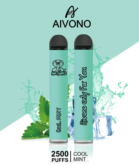 Vape Geschmack - kühle Minze Aivono AIM SNAKE 2500 400B302