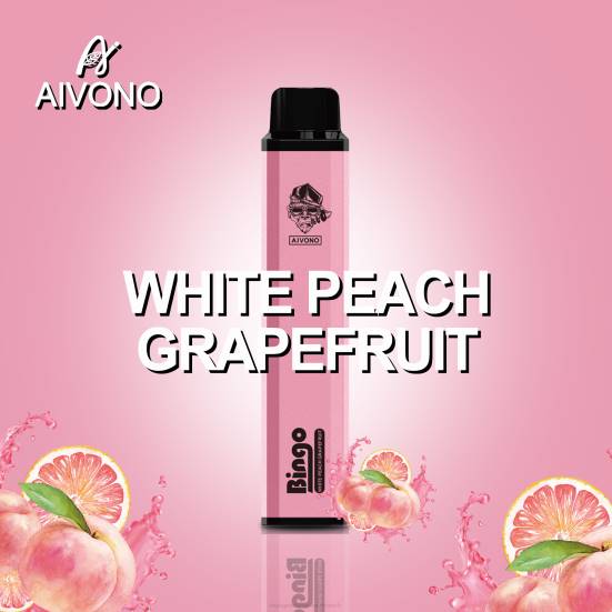 Vape Geschmack - weiße Pfirsich-Grapefruit Aivono AIM BINGO 4000 400B134